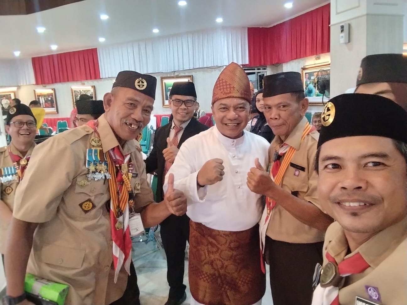 SEMANGAT KEMERDEKAAN MENGGEMA DI ALUN-ALUN BOGOR, PIMPINAN KWARCAB TURUT HADIRI HUT KE-81 RI