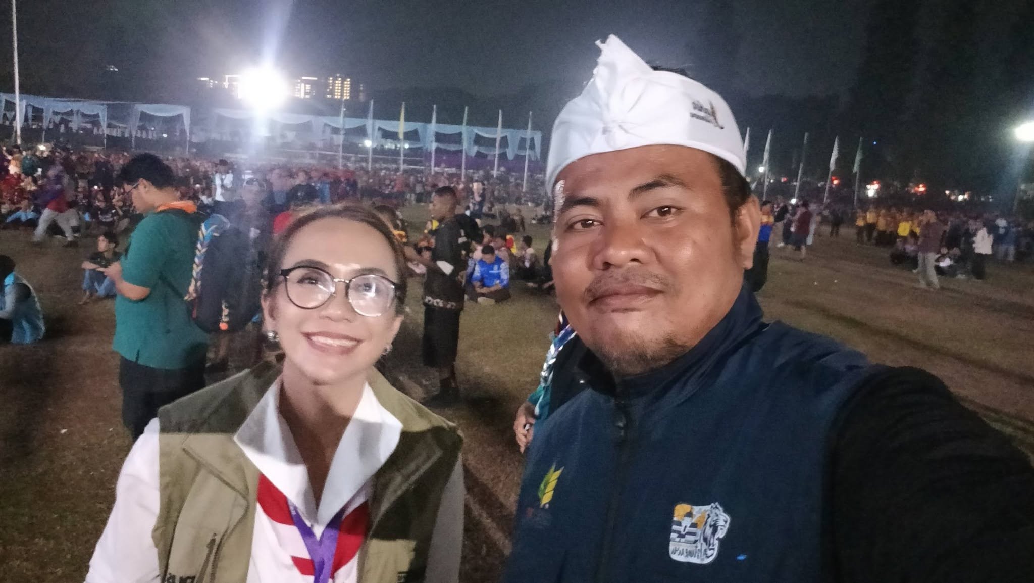 SILATURAHMI PUSDATIN KWARCAB KABUPATEN BOGOR DENGAN PUSDATIN KWARNAS DAN KWARDА JAWA BARAT DI JAMNAS XII