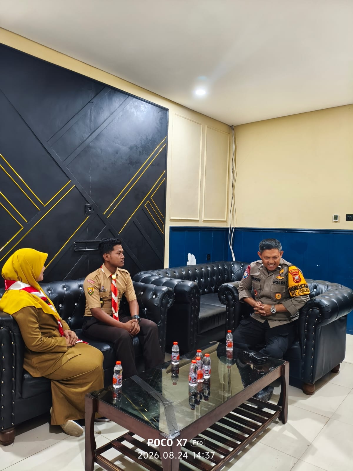 Kwarran Jonggol dan Polsek Jonggol Mantapkan Aktivasi Saka Bhayangkara