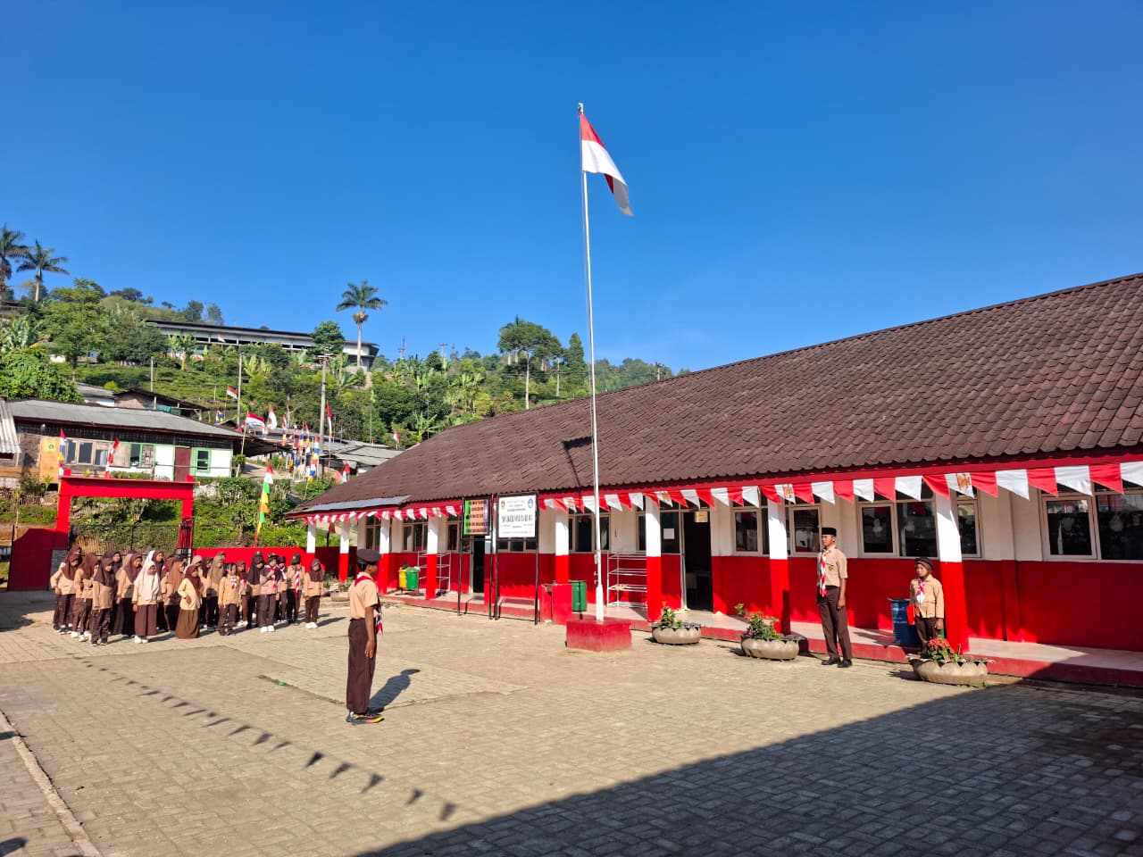 Semangat Hari Pramuka ke-65 Berkobar di SD Negeri Malasari 03