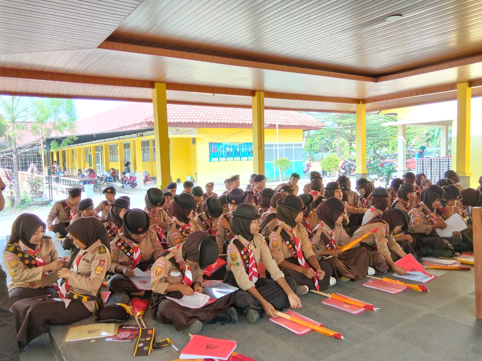 Kwarran Tanjungsari Gelar Penilaian Pramuka Garuda Tahap III Tahun 2026
