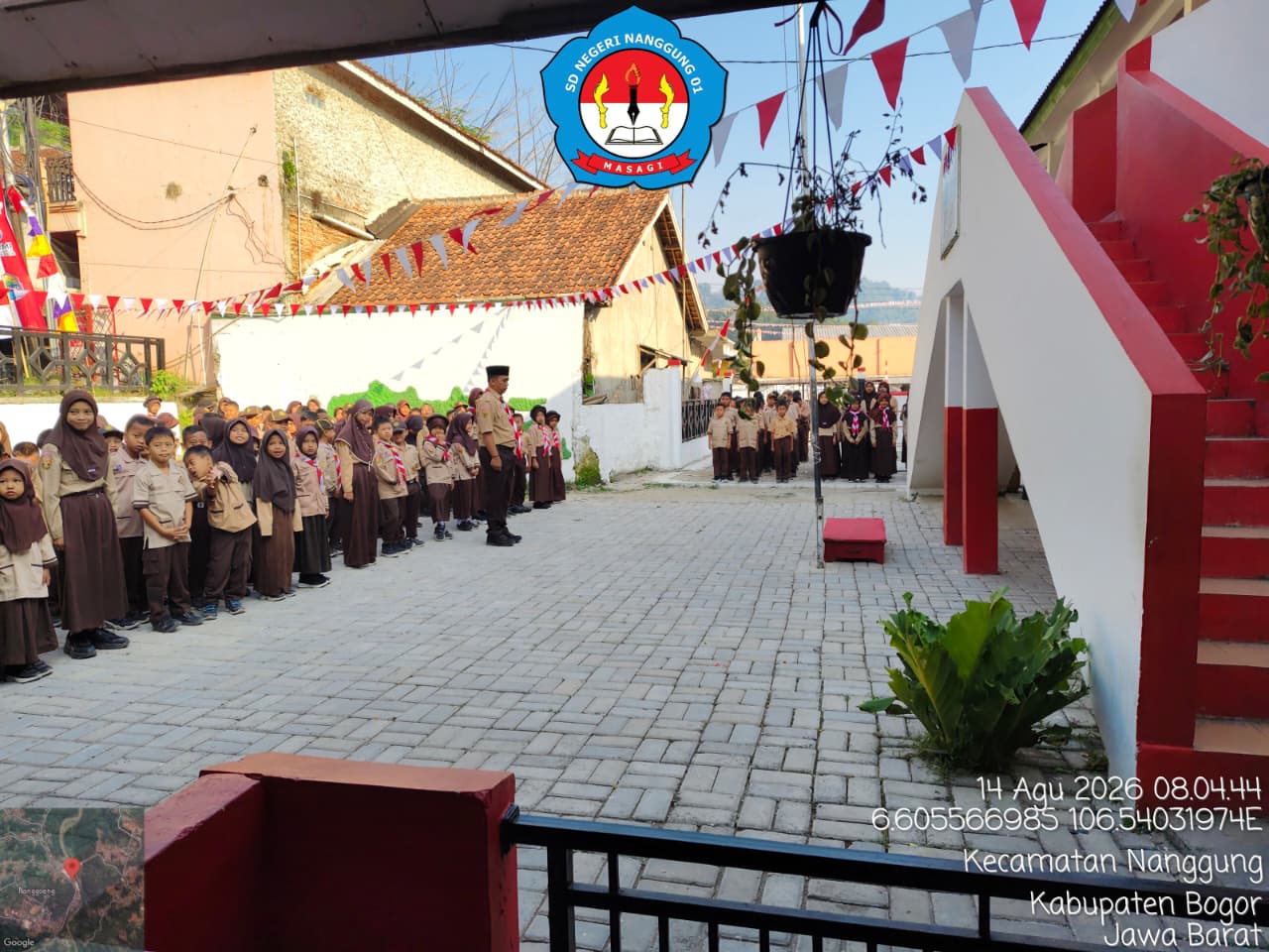 Pembina Memimpin, Semangat Pramuka Menginspirasi: SD Negeri Nanggung 01 Peringati Hari Pramuka ke-65