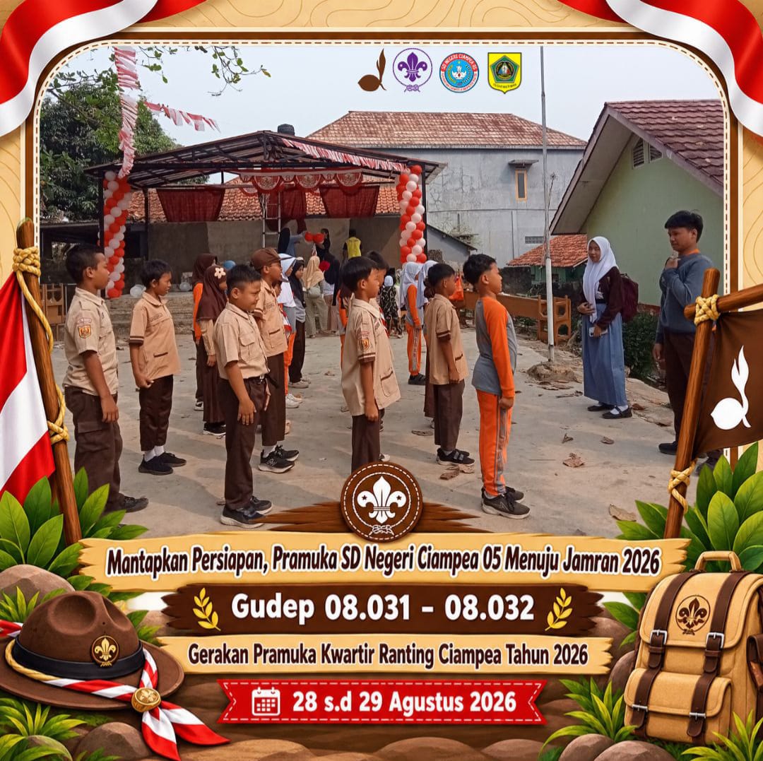 Mantapkan Persiapan, Pramuka SDN Ciampea 05 Menuju Jamran 2026