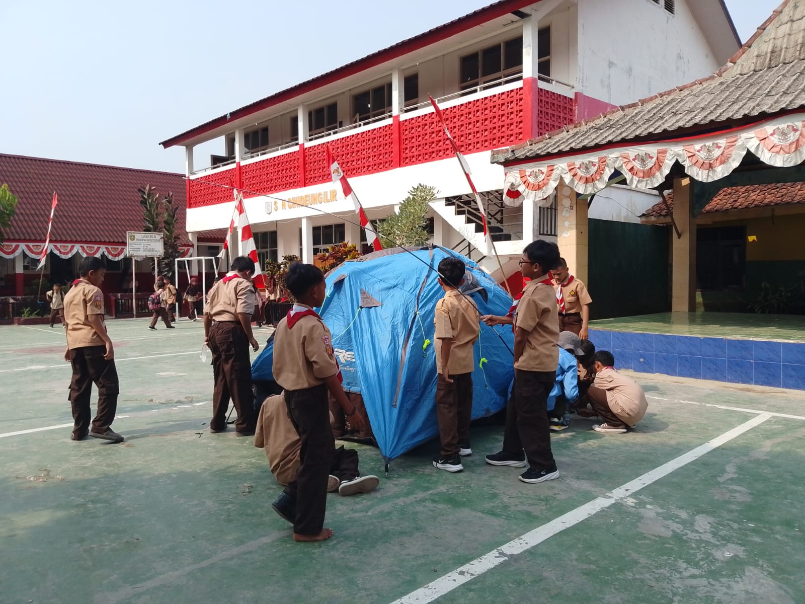 Mantapkan Persiapan, Pramuka SDN Cihideung Ilir 01 Siap Menuju Jamran 2026