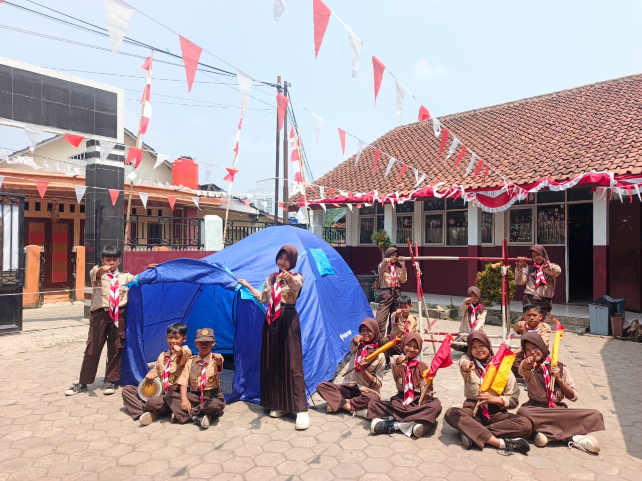 SDN TEGALWARU 01 Siap Sukseskan Jambore Ranting Ciampea Tahun 2026