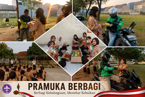 Pramuka SMAN 2 Cileungsi Kompak Adakan Giat Pramuka Berbagi