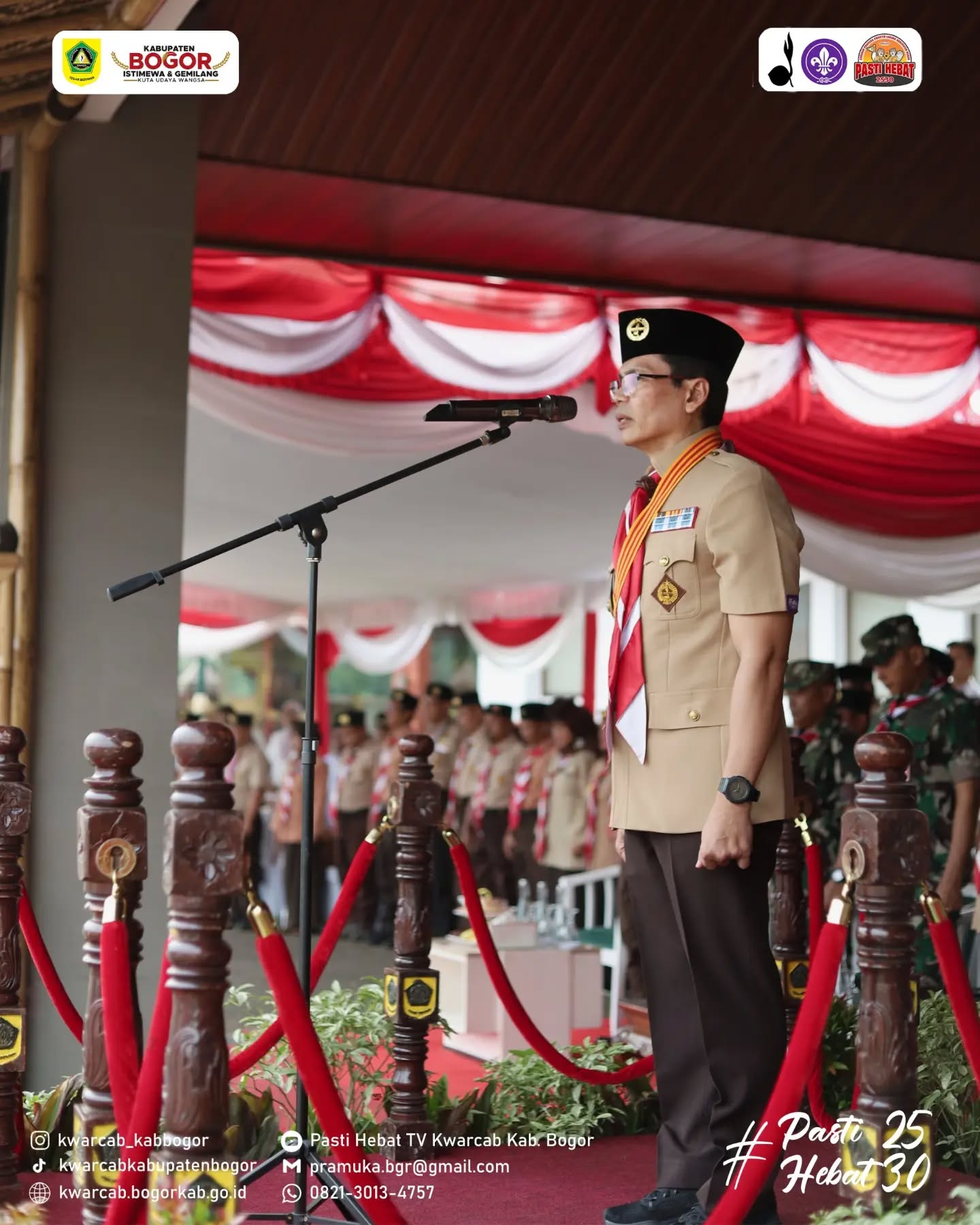 PRAMUKA KABUPATEN BOGOR BERSATU, BERKARYA, DAN MENGINSPIRASI: SEMARAK HARI PRAMUKA KE-65