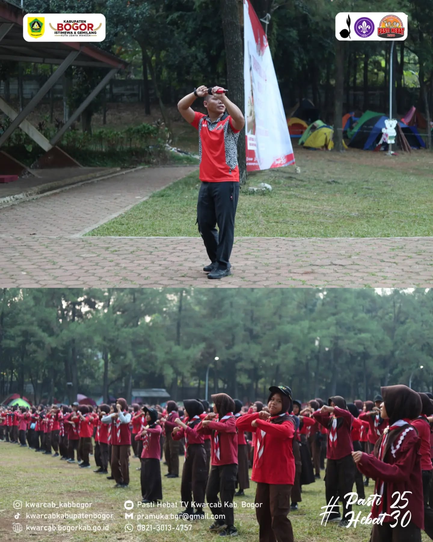 BADAN BUGAR, JIWA TANGGUH! ⚜️🔥 CALON PRAMUKA GARUDA PENGGALANG AWALI HARI DENGAN SENAM PAGI