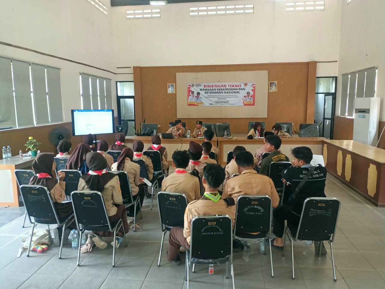 MATANGKAN PERSIAPAN, KWARRAN RUMPIN GELAR TECHNICAL MEETING LT.II MENUJU REGU TERBAIK KE TINGKAT CABANG ⚜️