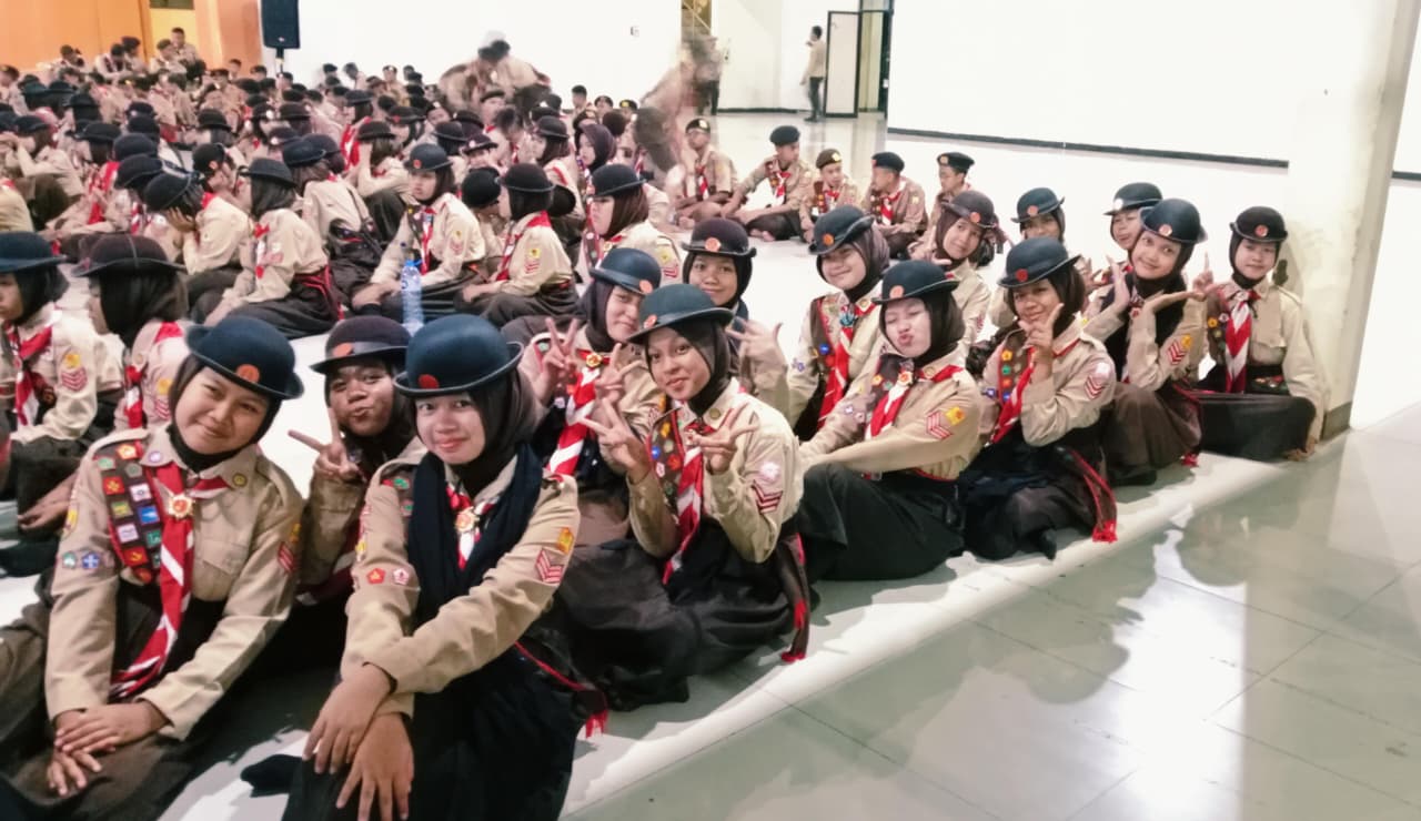 Kwartir Ranting Leuwisadeng Bangga, Kirim 28 Peserta Tapakan Pramuka Garuda Golongan Penggalang