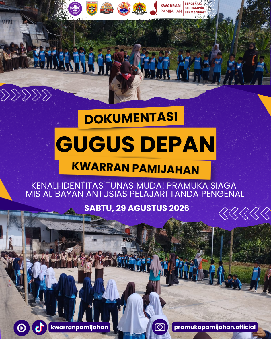 Kenali Identitas Tunas Muda! Pramuka Siaga MIS Al Bayan Antusias Pelajari Tanda Pengenal