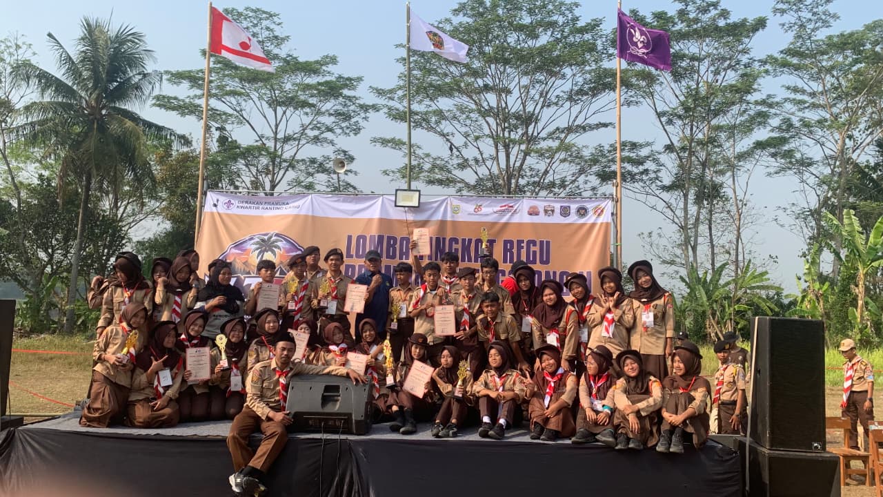 Tampil Gemilang, MTsN 4 Bogor Raih Juara Umum LT-II Kwarran Cariu 2026