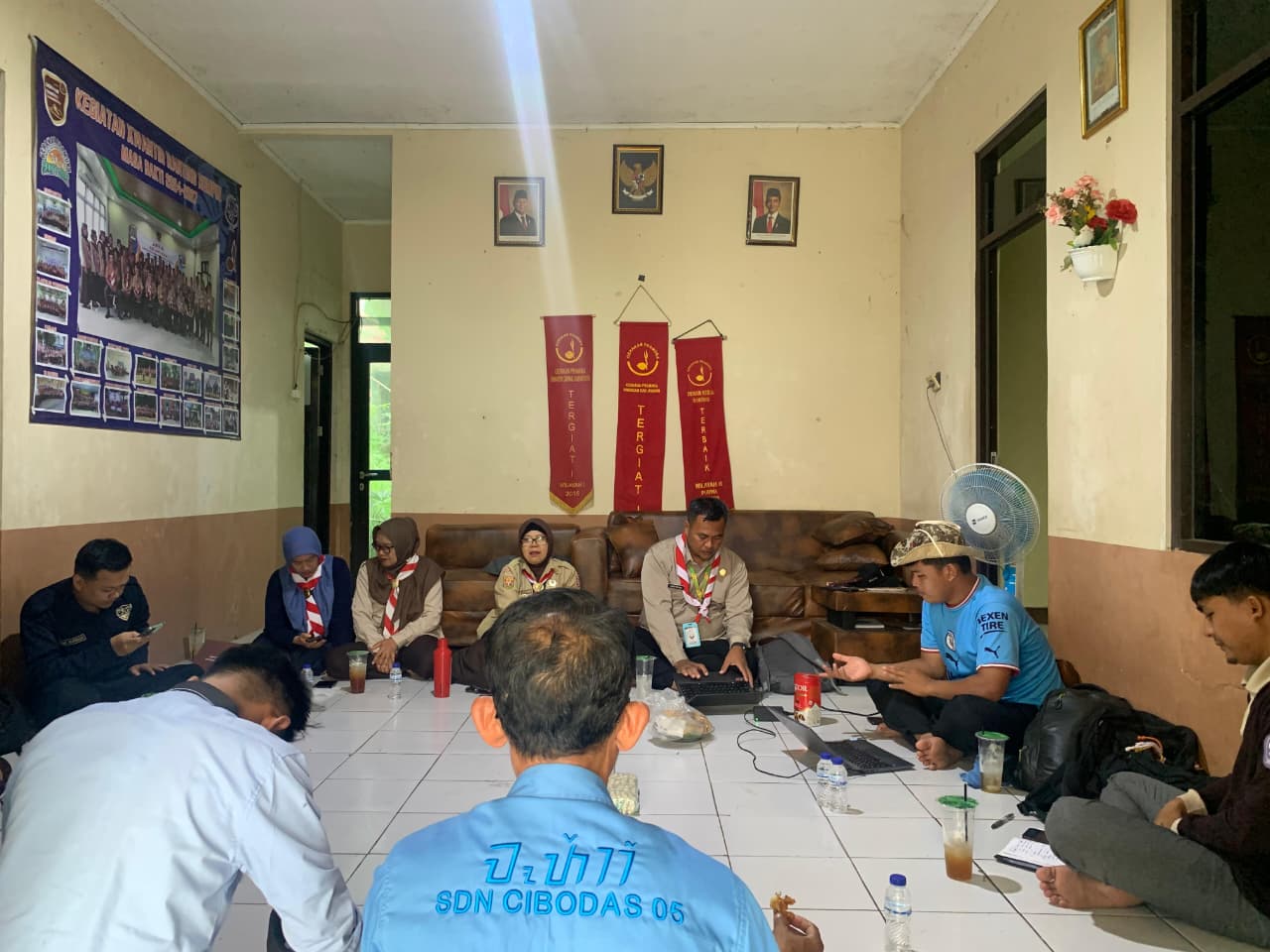 Rapat Koordinasi Panitia Lomba Tingkat II Kwarran Rumpin, Matangkan Persiapan Pelaksanaan Kegiatan