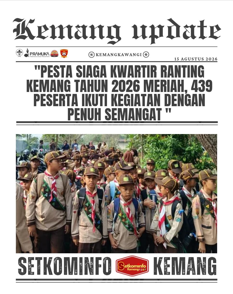PESTA SIAGA KWARTIR RANTING KEMANG TAHUN 2026 MERIAH, 439 PESERTA IKUTI KEGIATAN DENGAN PENUH SEMANGAT