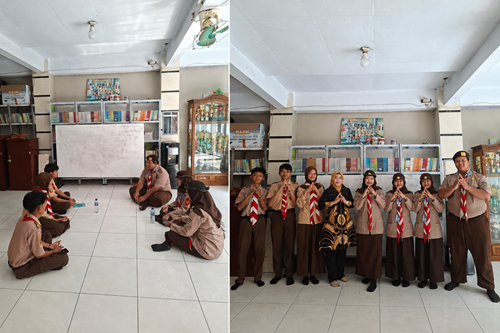 DKR Cileungsi Kunjungi Ambalan SMK YAPA, Dorong Penguatan Regenerasi Anggota Pramuka