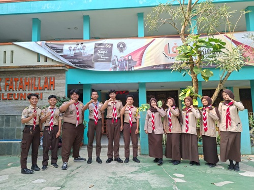 DKR Cileungsi Kunjungi Ambalan SMK Fatahillah, Serap Aspirasi dan Gali Potensi Pramuka