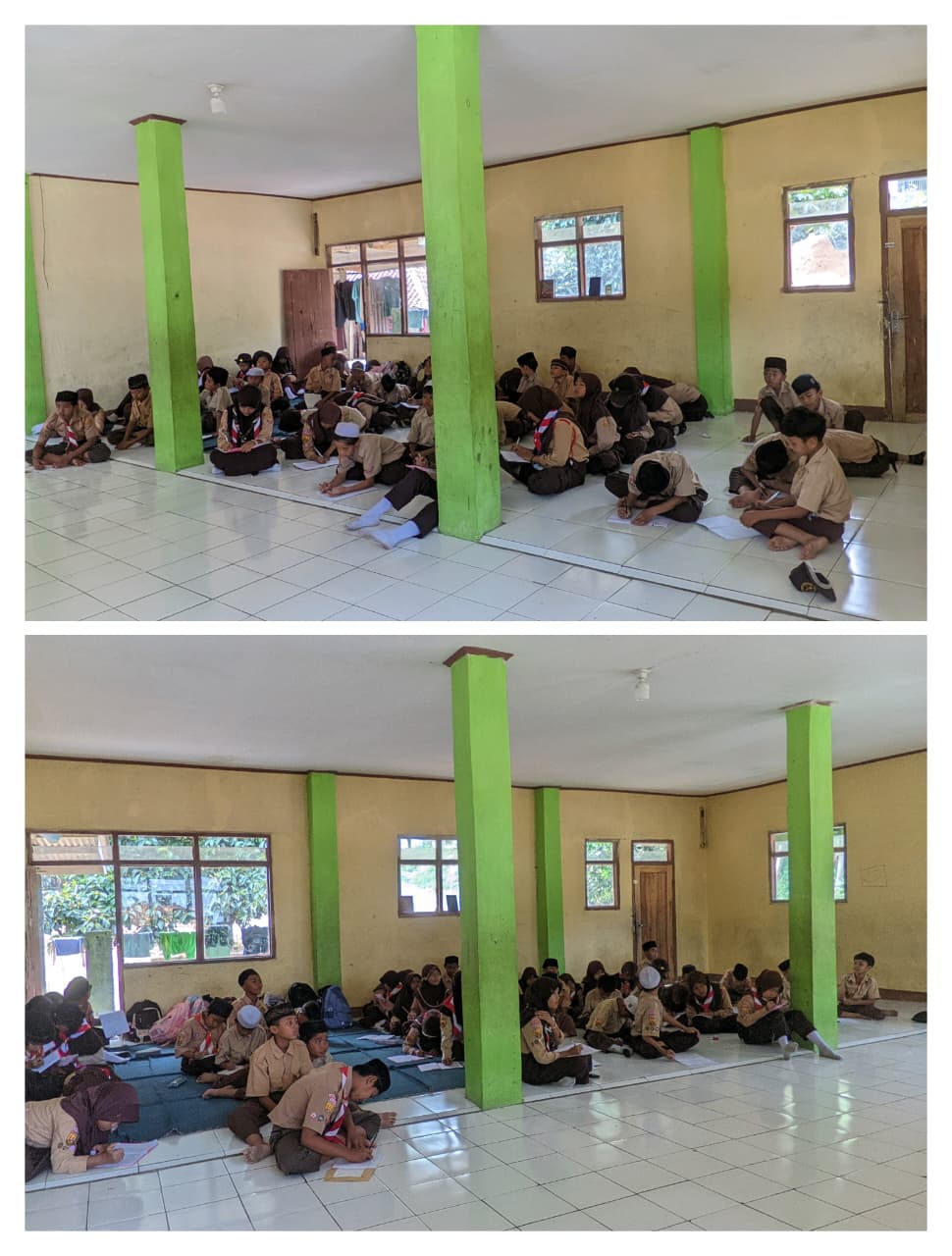 Asah Ketelitian dan Keterampilan Komunikasi! Penggalang SD Islam Nurul Yaqin Semangat Pelajari Sandi Rumput