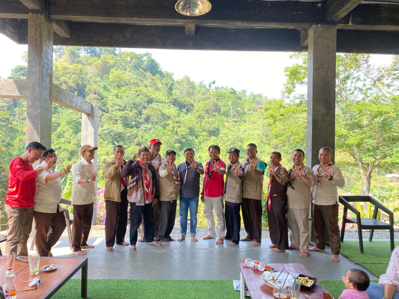 Perkuat Sinergitas Antarwilayah, Pimpinan Kwarran Wilayah 4 Kabupaten Bogor Gelar Silaturahmi