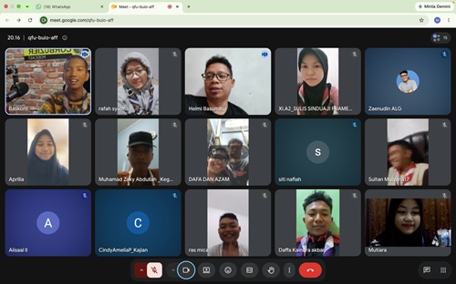 DKR Cileungsi Matangkan Persiapan Latgab Penegak se-Kwarran