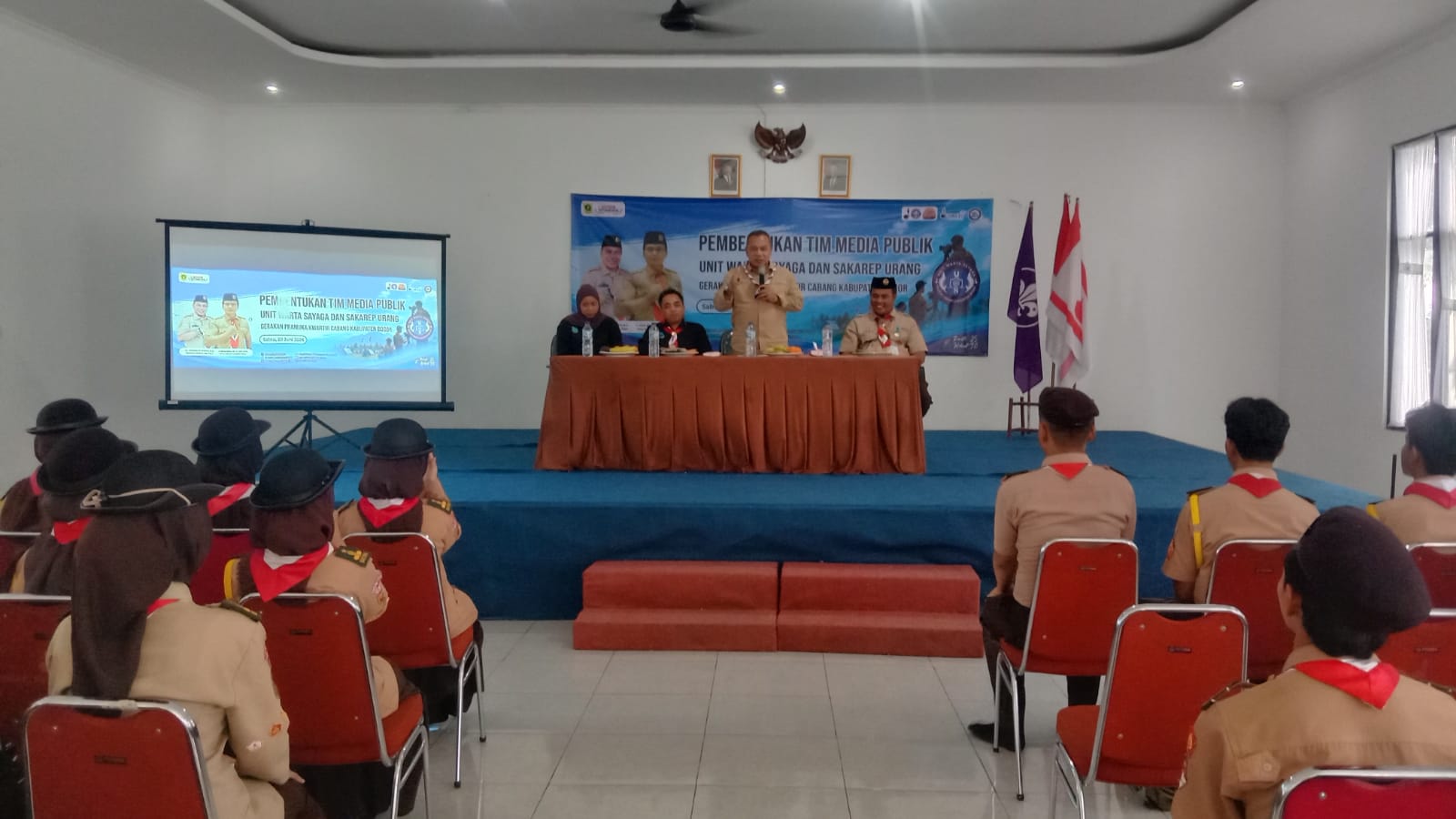 Pramuka Jasinga Ikut Seleksi Rekrutmen Unit Warta Sayaga Angkatan ke-3 di Cibinong