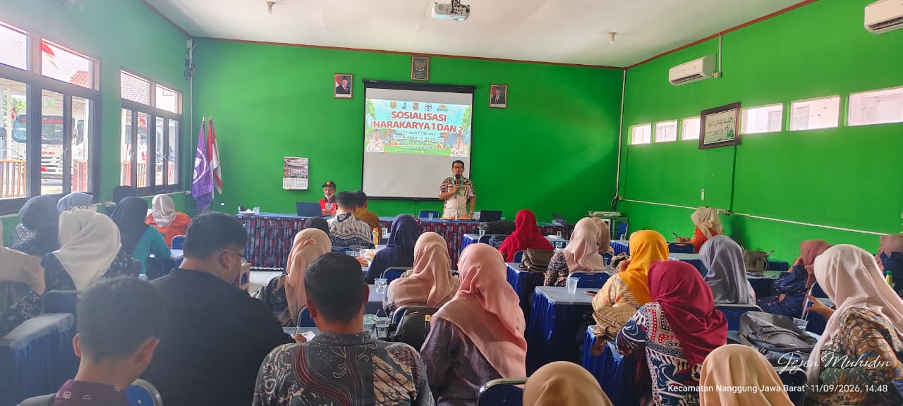 45 Pembina Pramuka Nanggung Bersiap, Sosialisasi Narakarya 1 dan 2 Digelar di Aula PGRI