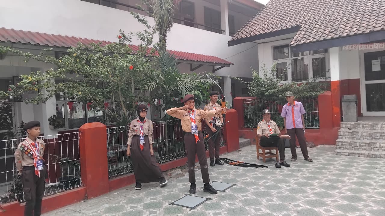 Bidikan Tepat di Tengah Perjalanan, Peserta Unjuk Ketangkasan Memanah