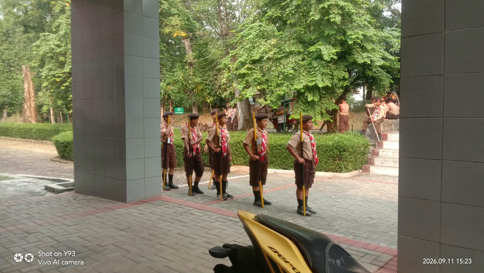 LOMBA LKBB TONGKAT MERIAHKAN HARI PERTAMA LT-II KWARRAN RUMPIN