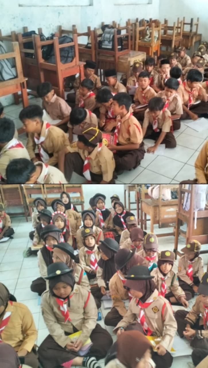 ⚜️📡 Asah Ketelitian dan Kemampuan Komunikasi, Pramuka Penggalang MIS Darul Ulum Pelajari Sandi Morse