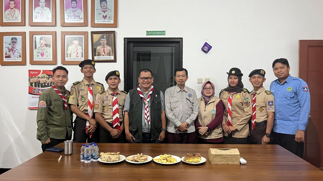 Pelepasan Peserta PPIM Kwarda Jawa Barat, Ketua Harian Kwarcab Kabupaten Bogor Berikan Arahan