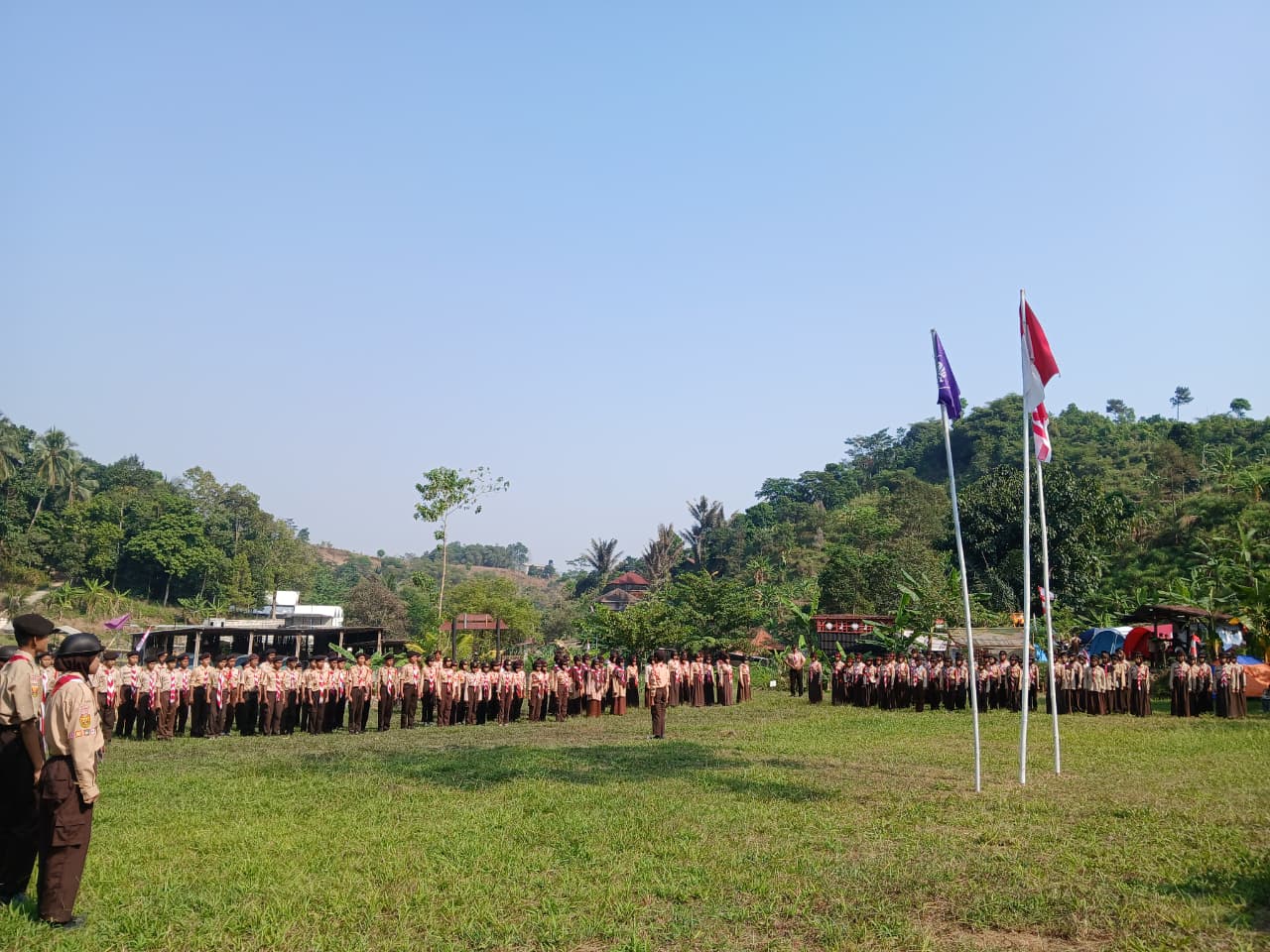 Lomba Tingkat 2 Kwarran Babakan Madang Resmi Dibuka, Jadi Ajang Seleksi Penggalang Terbaik