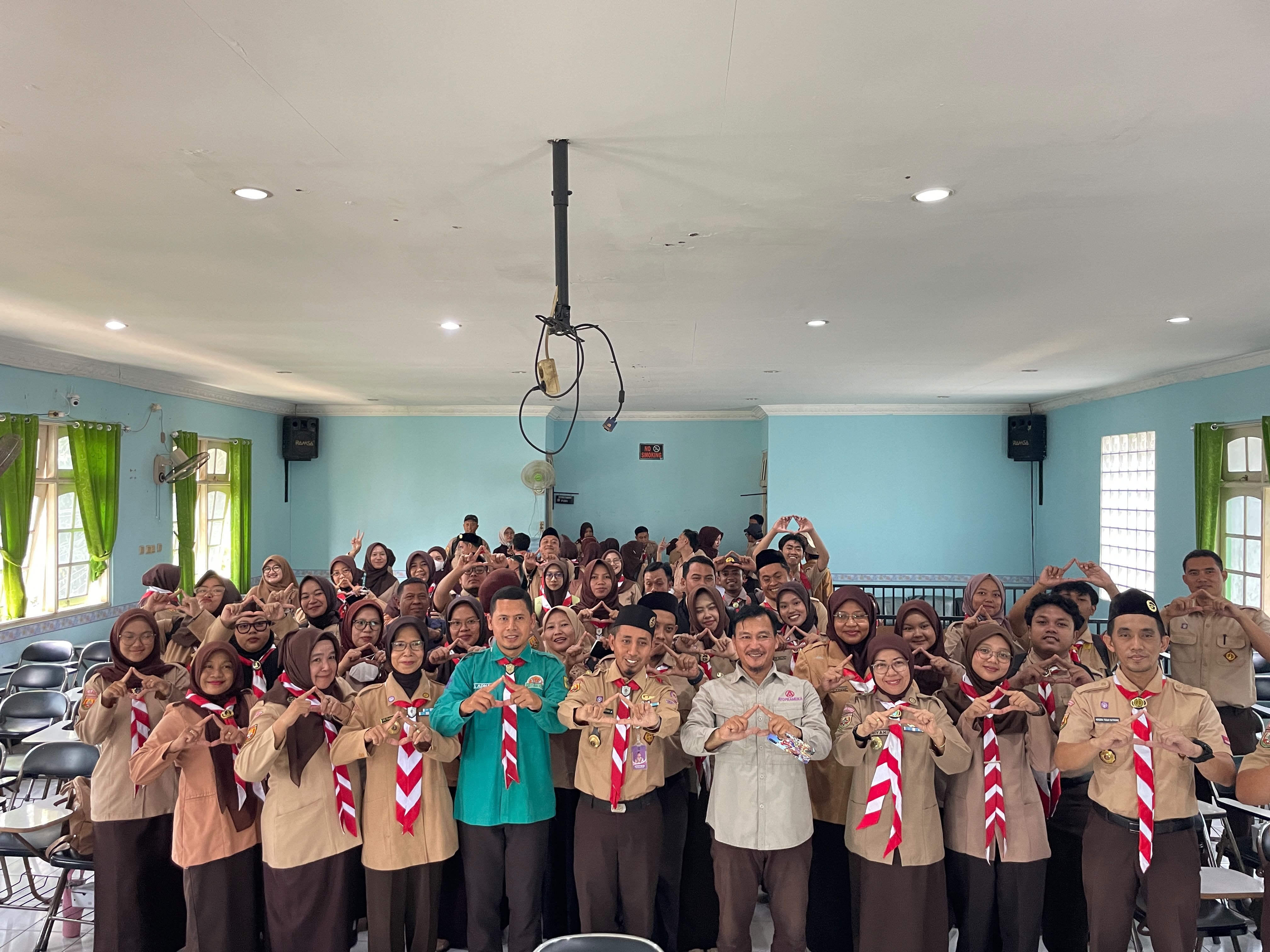 Sosialisasi Pembuatan KTA Pramuka di Kwarran Gunungputri Diikuti 215 Gugus Depan