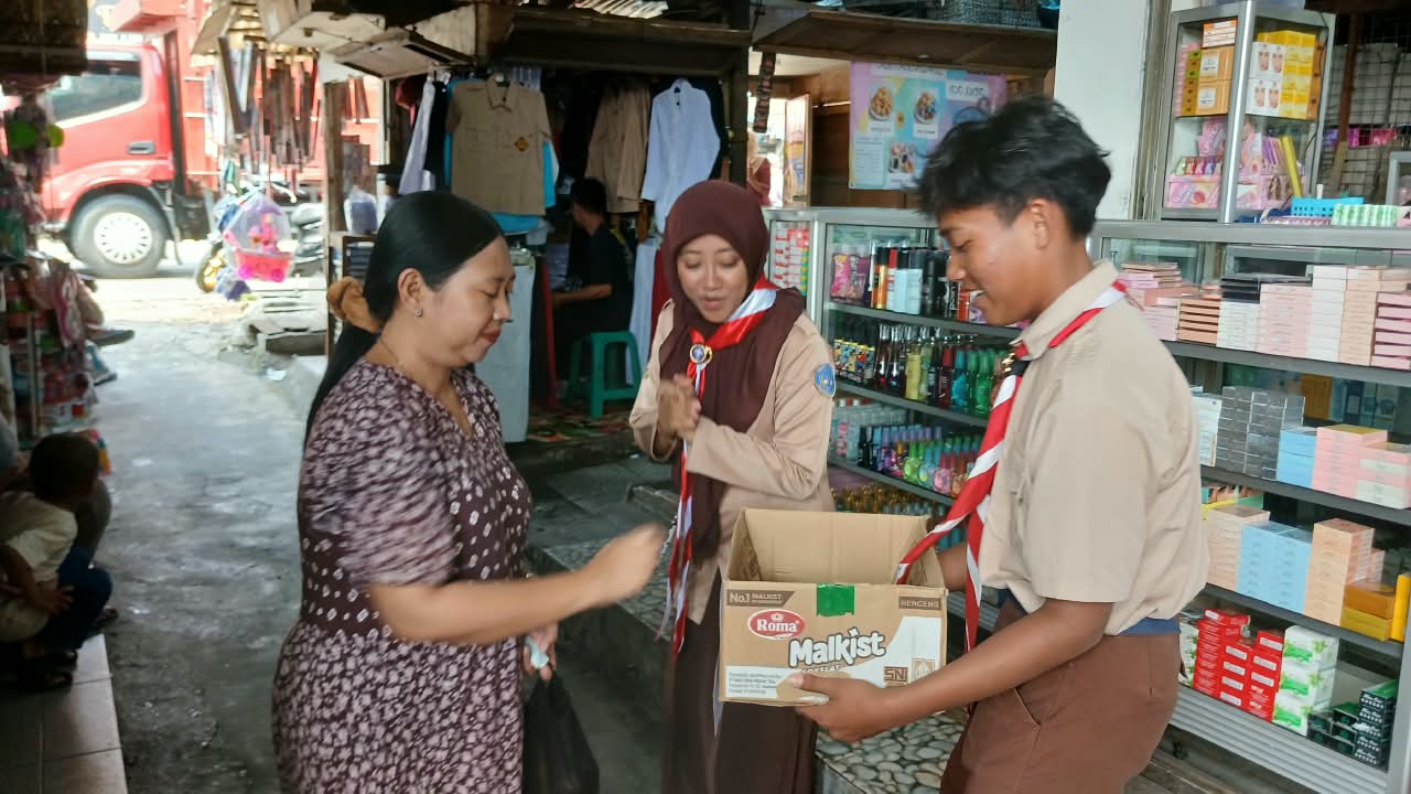 Sosialisasi Pramuka Peduli dan Bumbung Kemanusiaan, Wujud Nyata Kepedulian Pramuka di Caringin
