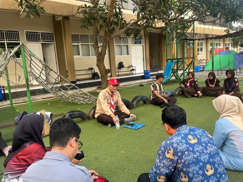 Panitia Gladian Pinrung dan Gladian Pinru Kwarran Cileungsi Matangkan Persiapan Kegiatan