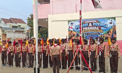 Pramuka SDN Pasirangin 01 Sukses Gelar Perjusa