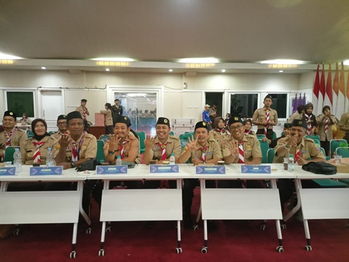 Ketua Kwarran Cileungsi Ikuti Rakercab Kwarcab Bogor Tahun 2026