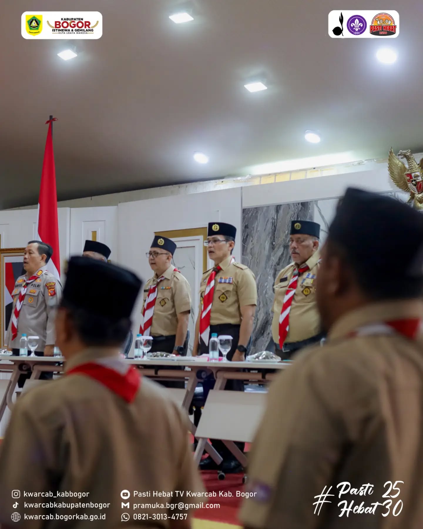 Sinergi Pramuka Kabupaten Bogor, Melangkah Bersama untuk Generasi Unggul!