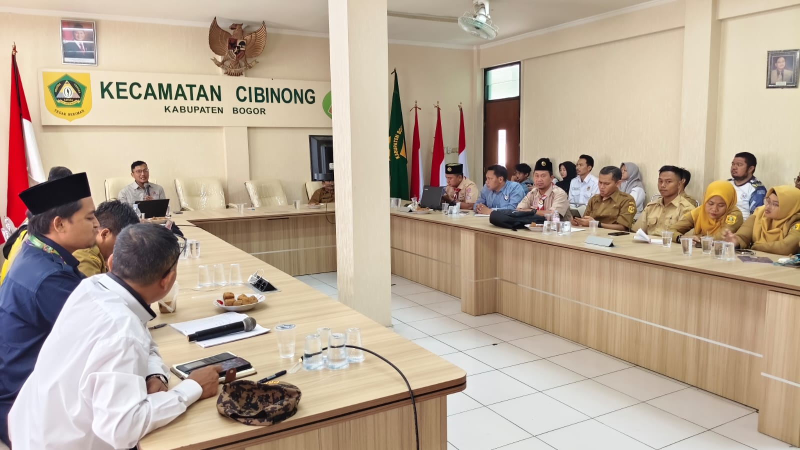 SOSIALISASI PEMBUATAN KARTU TANDA ANGGOTA PRAMUKA KWARTIR RANTING CIBINONG