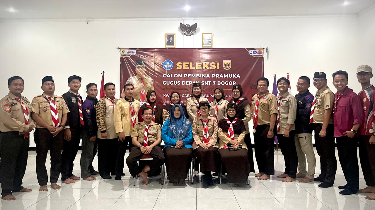 Perekrutan Calon Pembina Pramuka SNT Berproses, Kwarcab Kabupaten Bogor Gelar Seleksi Ketat