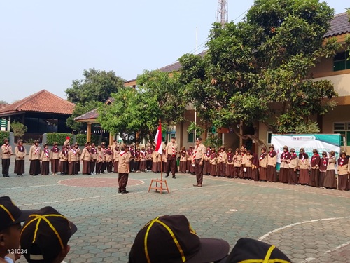 Kwarran Cileungsi Gelar Gladian Pinrung 2026 Angkatan II, Tingkatkan Jiwa Kepemimpinan Pramuka Siaga