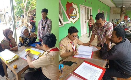 Antusias 125 Pramuka Kwarran Cileungsi Ajukan Berkas Calon Pramuka Garuda Tahun 2026 Tahap 3