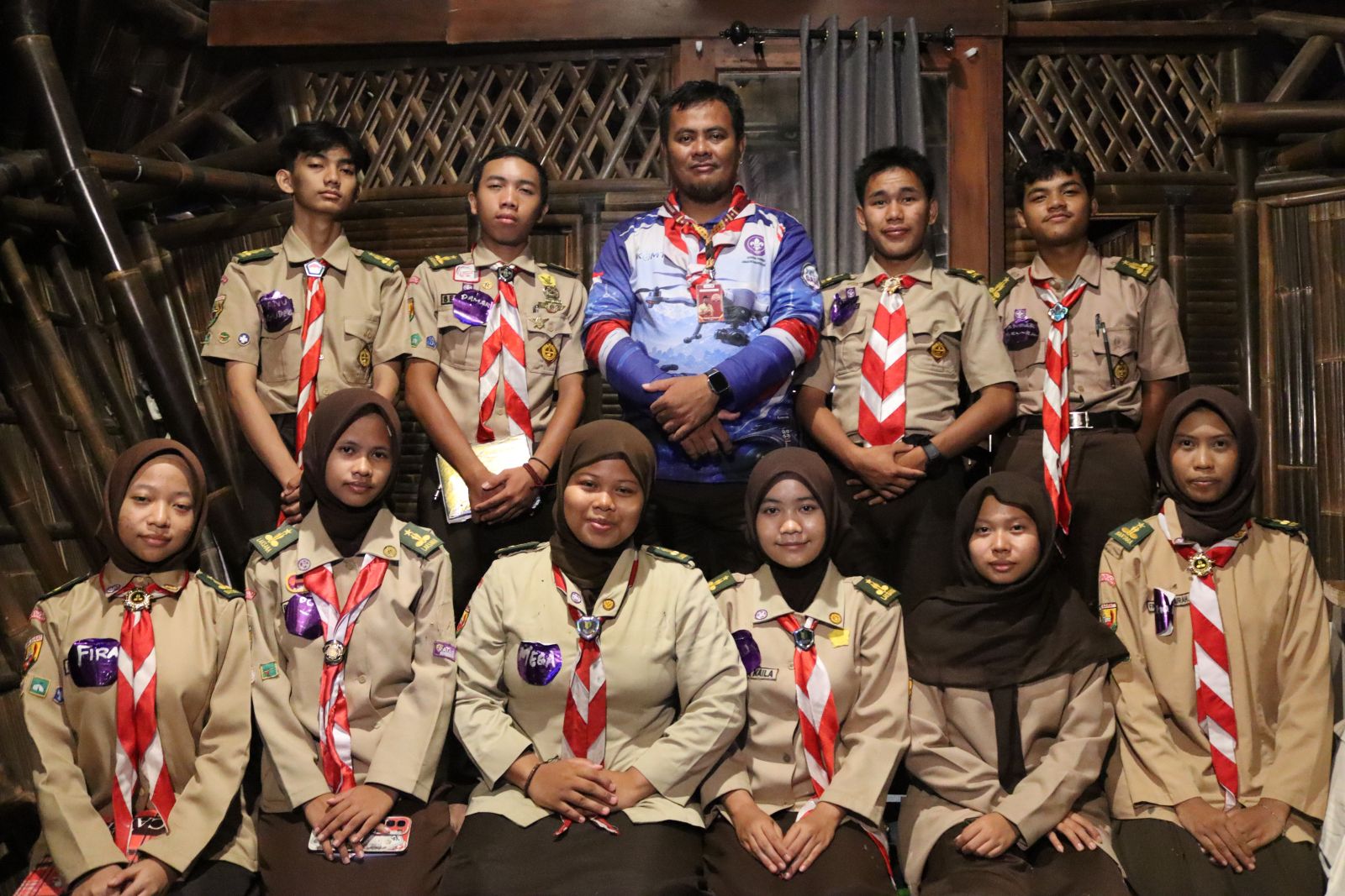 Peserta Diklat Unit Warta Sayaga Belajar Menulis Berita dan Reportase Secara Cepat