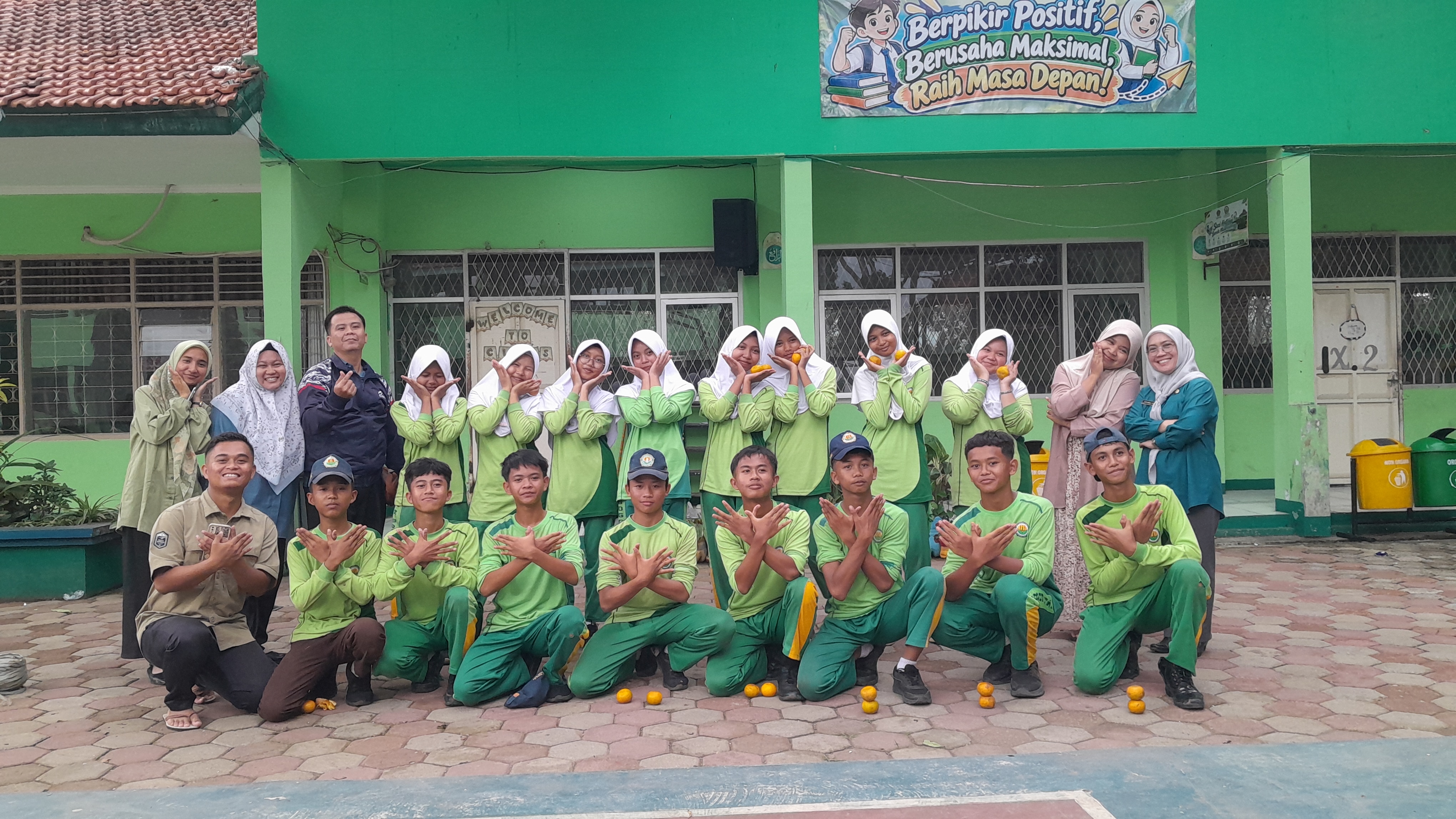 Ka Kwarran Leuwisadeng Kunjungi Peserta LT III dari MTsN 2 Bogor, Kobarkan Semangat Juang dan Jiwa Pramuka
