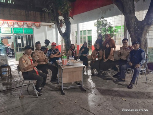 Ketua Kwarran Cileungsi Kunjungi Persami SDN Rawa Endah, Pantau Potensi dan Pembinaan Pramuka