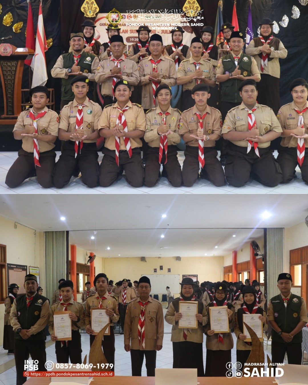 ⚜️🗳️ Membangun Pemimpin Masa Depan, Pramuka Penegak MA Sahid Gelar Musyawarah Ambalan 2026