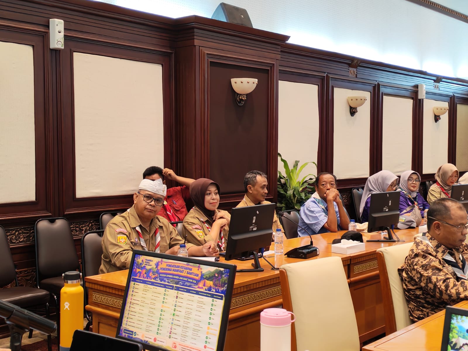 Perkuat Karakter Generasi Muda melalui Panca Waluya, Pramuka Jawa Barat Gelar Rakor Program GEMBIRA di Gedung Sate