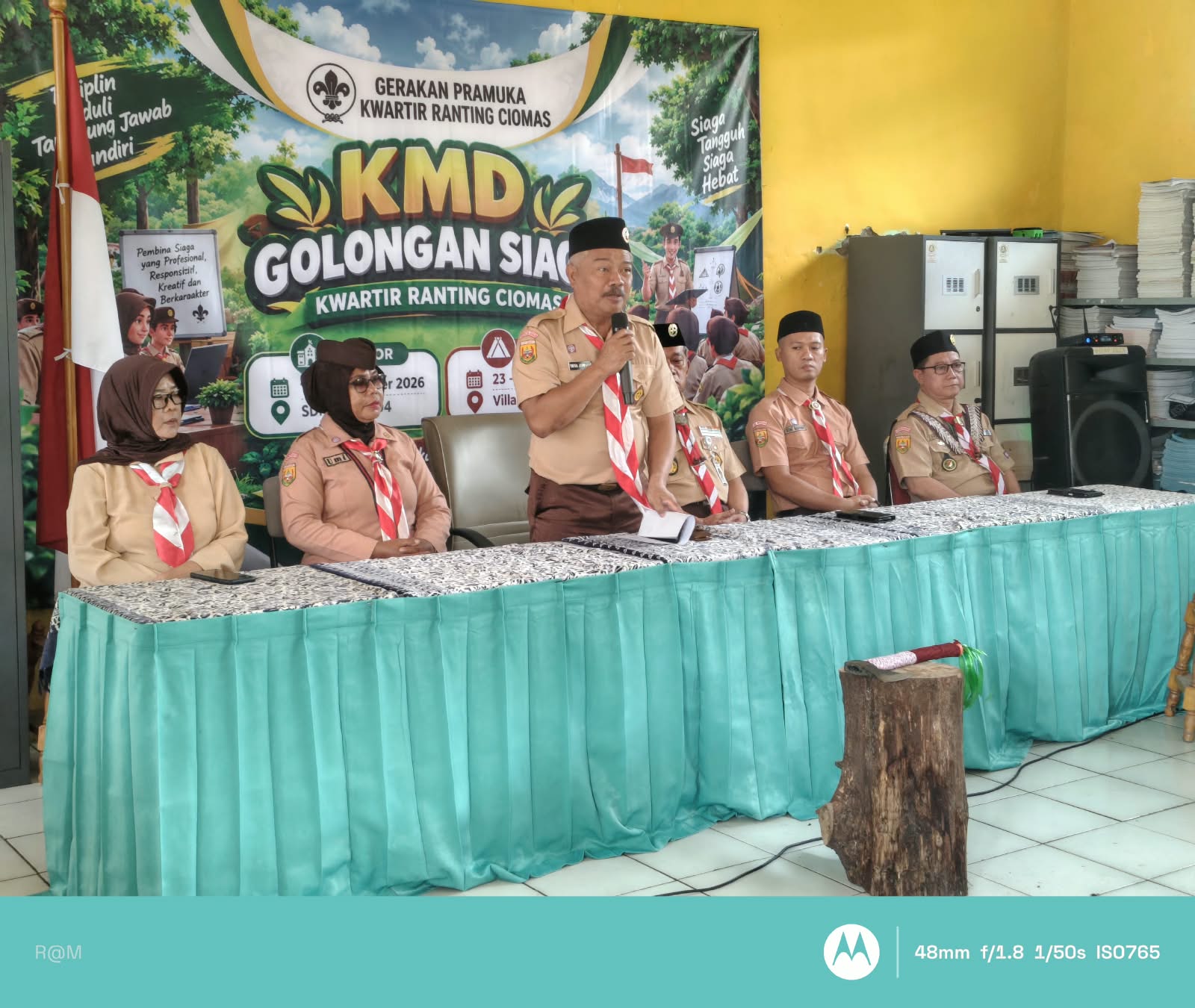 Kwarran Ciomas Gelar KMD Golongan Siaga 2026 dalam Dua Sesi, Usung Tema “Satu Langkah Menjadi Mahir, Seribu Inspirasi bagi Siaga”