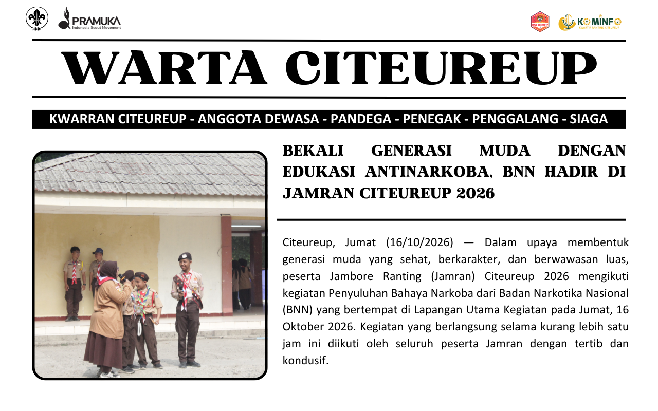 Bekali Generasi Muda dengan Edukasi Antinarkoba, BNN Hadir di Jamran Citeureup 2026