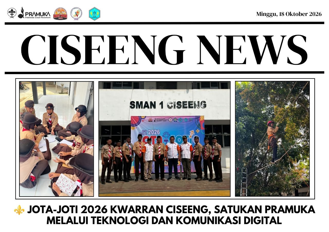 ⚜️ JOTA-JOTI 2026 Kwarran Ciseeng, Satukan Pramuka Melalui Teknologi dan Komunikasi Digital