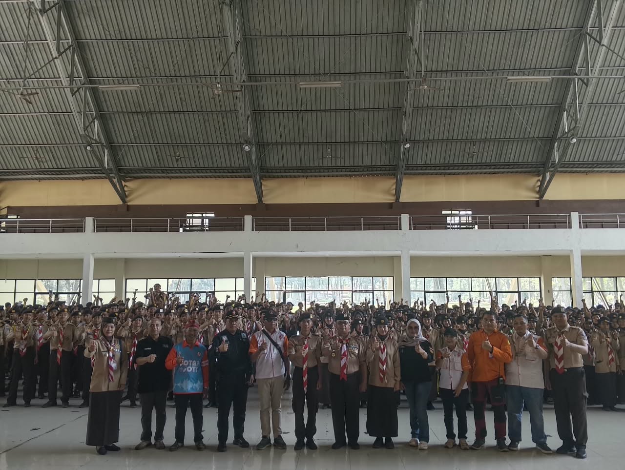 PENUTUPAN JOTA-JOTI 2026 KWARTIR CABANG KABUPATEN BOGOR BERLANGSUNG DI BUMI PERKEMAHAN CIMANDALA