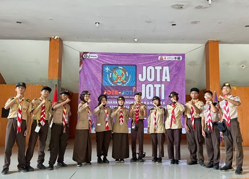 Semangat Tingkatkan Potensi Pramuka Cileungsi Pada Jota-Joti Kwarcab Bogor 2026